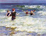 In the Surf 1 by Edward Henry Potthast